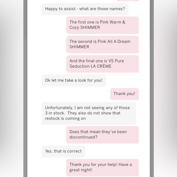 LOT OF 3 *DISCONTINUED* Victoria’s Secret Fragrance Mists - Picture 9 of 9